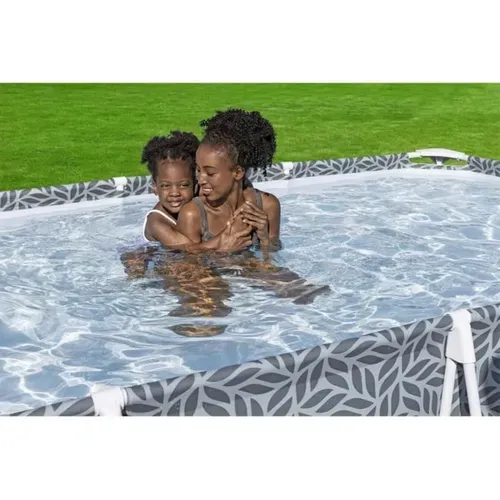 Piscine Cadre Rectangulaire 366 X 201 X 66 Cm – Acier, Liner Duraplus™