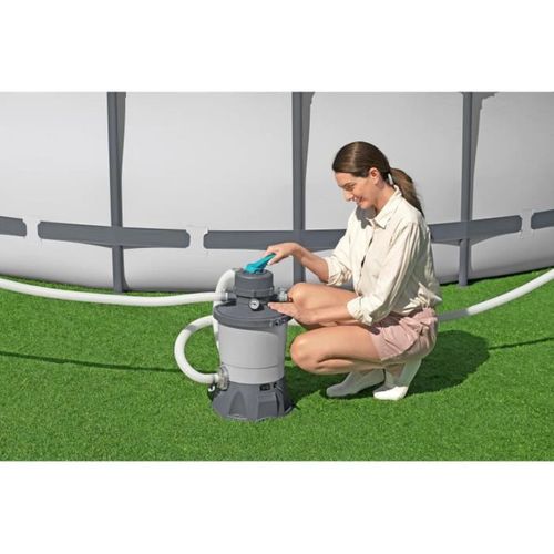 Pompe De Filtration à Sable Pour Piscine Hors Sol 3 596 L/h, 85 W