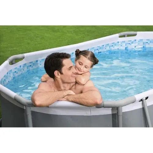 Piscine Tubulaire Ovale Steel Pro Max 305 X 200 X 84 Cm 5614a
