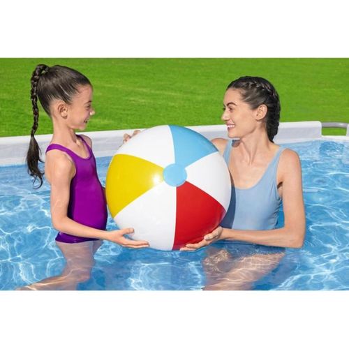 Piscine Hors Sol Rectangulaire Tubulaire 282 X 196 X 84 Cm Avec Pompe