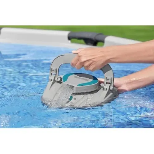 Aspirateur Piscine Autonome Rechargeable - Jusqu'à 15 M², 60 Min, Filtre 300 Μm