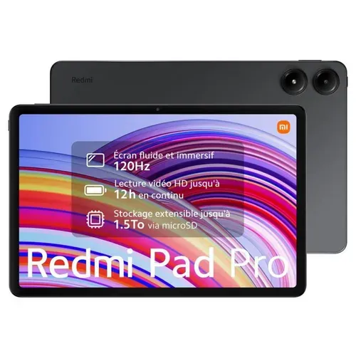 Tablette Tactile  Redmi Pad Pro 12,1" 128 Go Gris