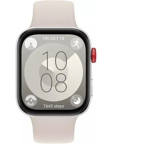 Watch Fit 3 Moon White - Écran 1,82" Amoled, Gps, 10 Jours D'autonomie