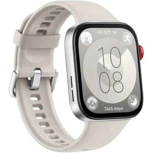 Watch Fit 3 Moon White - Écran 1,82" Amoled, Gps, 10 Jours D'autonomie
