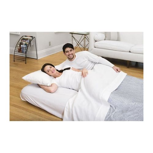 Matelas Gonflable + Pompe Électrique - 2 Places - "confort Quest Double"
