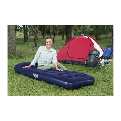 Matelas Gonflable 1 Place 183 x 76 cm Avec Pompe Intégrée