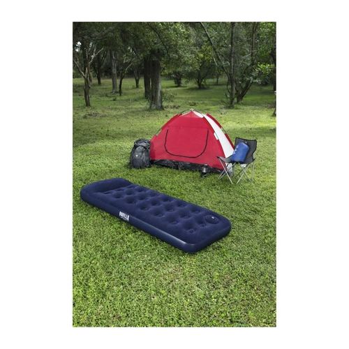 Matelas Gonflable 1 Place 183 x 76 cm Avec Pompe Intégrée