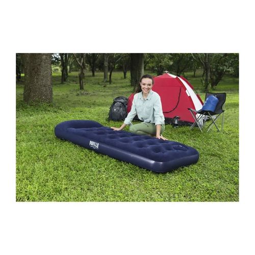 Matelas Gonflable 1 Place 183 x 76 cm Avec Pompe Intégrée
