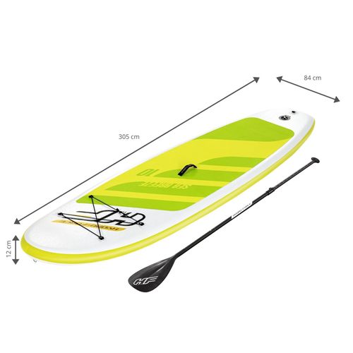 Paddle Sup Gonflable - Hydro-force Sea Breeze - L 305 Cm X L 84 Cm X H 12 Cm