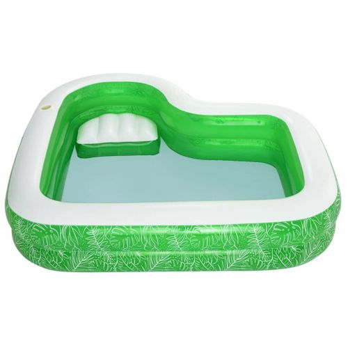 Piscine Gonflable Autoportante Pour Enfants Tropical Paradise 231x231x51 Cm