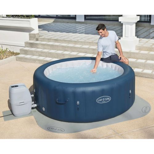 Tapis Gonflable Pour | Protection Pour Piscine Hors Sol | 188 X 183 Cm Absorbant L'eau Base Sol