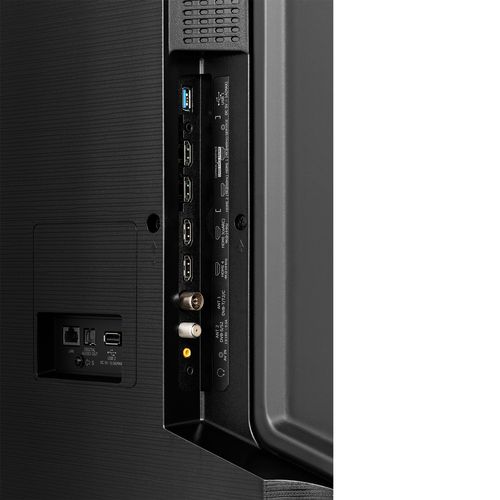 Téléviseur QLED 100'' 254 cm HISENSE 100E7NQ PRO vue de derrière