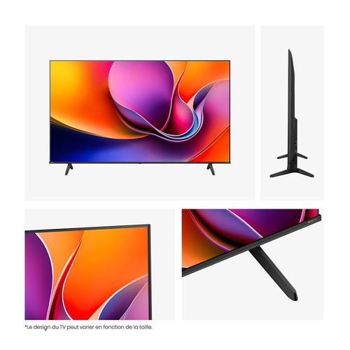 Téléviseur UHD 4K 43'' 108cm HISENSE 43A6Q Noir
