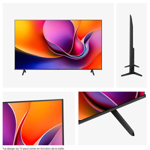 Téléviseur UHD 4K 43'' 108cm HISENSE 43A6Q Noir