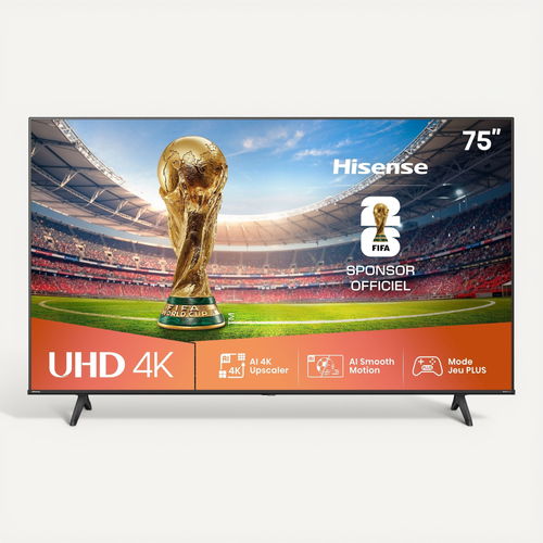 75a6q - TV LED 75 (189 Cm) - 4k Uhd 3840x2160 - Hdr10+ - TV Connecté - 3xhdmi 2.1 - Wifi