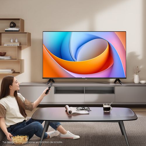 Téléviseur Full HD 40'' 100cm HISENSE 40A4Q Noir vue d'ambiance 1