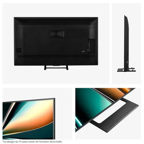 Téléviseur MiniLED 50'' 126 cm HISENSE 50U7Q vue détaillée