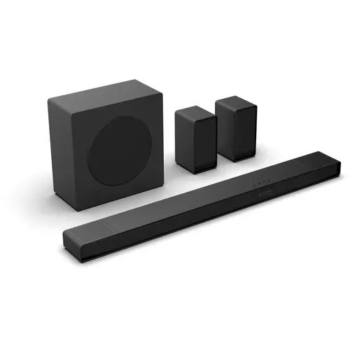 Barre De Son - Ax5140q - 5.1.4 Canaux - Dolby Atmos et Dts:x - 520w - Caisson Et Enceintes Arriere S