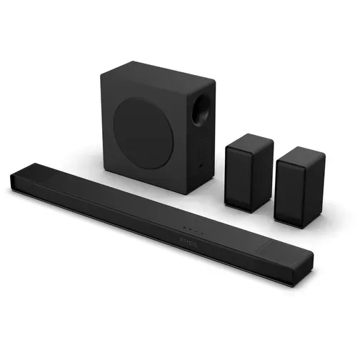 Barre De Son - Ax5140q - 5.1.4 Canaux - Dolby Atmos et Dts:x - 520w - Caisson Et Enceintes Arriere S