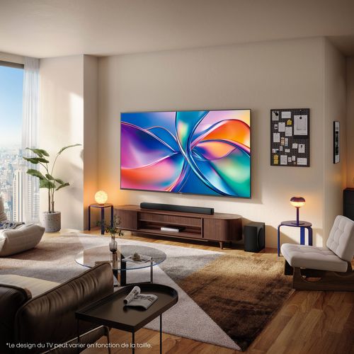 Téléviseur 4K QLED 43'' 109 cm HISENSE 43Q7S vue d'ambiance 1