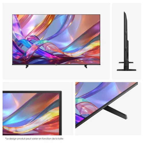 Téléviseur 4K QLED 58'' 146 cm HISENSE 58Q7S vue détaillée