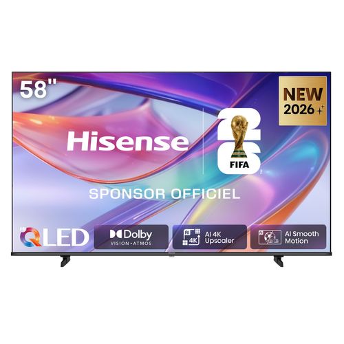 Téléviseur 4K QLED 58'' 146 cm HISENSE 58Q7S vue de face