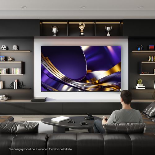 Téléviseur MiniLED 55'' 139 cm HISENSE 55U7S PRO vue d'ambiance 1