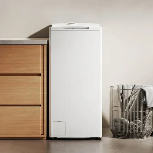 Lave-linge top MIDEA MF100T80B/W-FR 8kg Blanc