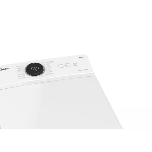 Lave-linge top MIDEA MF100T80B/W-FR 8kg Blanc vue détaillée