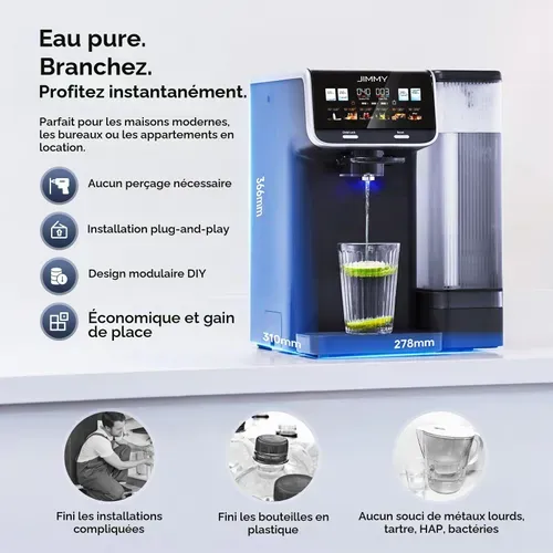 Purificateur D'eau Par Osmose Inverse De Comptoir Matrix M9 Pro