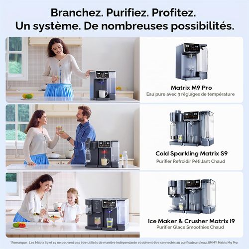 Purificateur D'eau Par Osmose Inverse De Comptoir Matrix M9 Pro