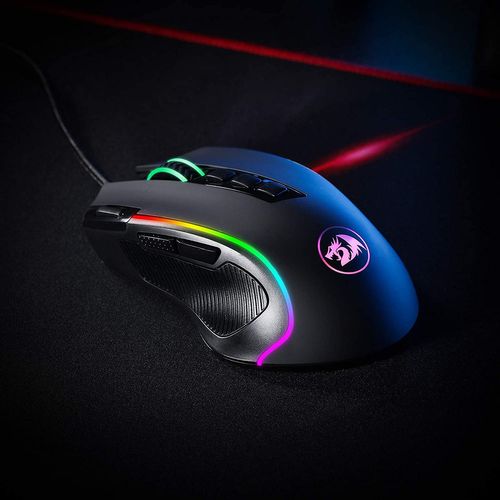 Souris Gamer M612 Predator Rgb Filaire 8000 Dpi 11 Boutons Programmables Et 5 Modes Rétroéclairés