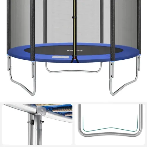 Trampoline Jardin Ø 183 Cm Avec Filet De Protection