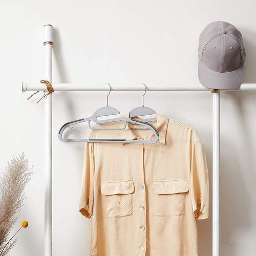 Lot De 20, Bandes Antiglisse,crochet Pivotant à 360°,loingueur 41,5 Cm, Gris Clair Crp41g