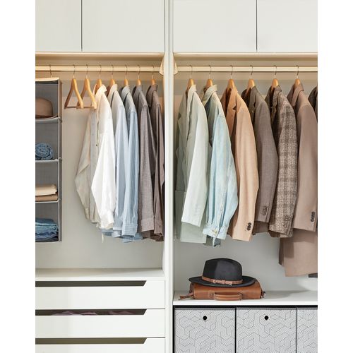 Cintre Bois, Lot De 50, Avec Encoches Antiglisse, Crochet Pivotant 360°, Couleur Boisée Et Argent