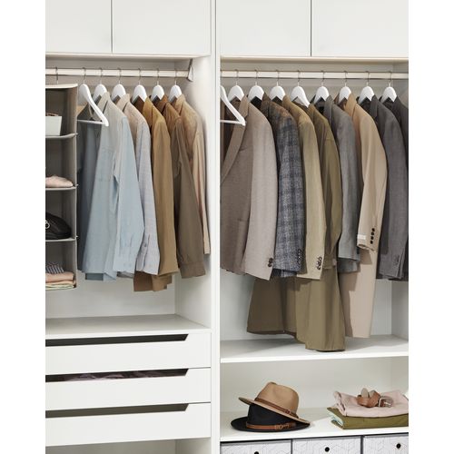 Songmics Cintre Bois, Lot De 20, Avec Encoches Antiglisse, Barre Antidérapante Pour Pantalons