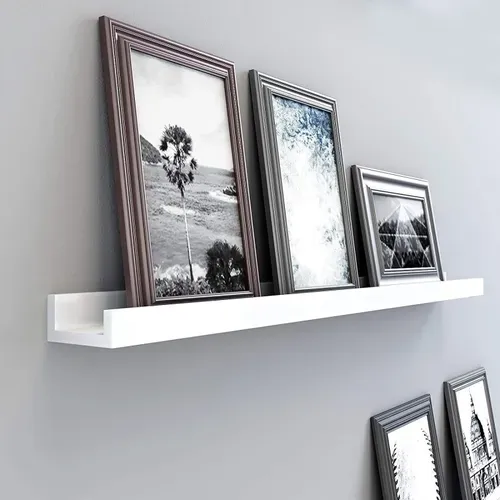Etagère Murale 115 Cm Blanche - Blanc
