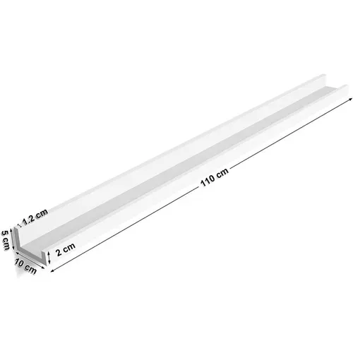 Etagère Murale 115 Cm Blanche - Blanc