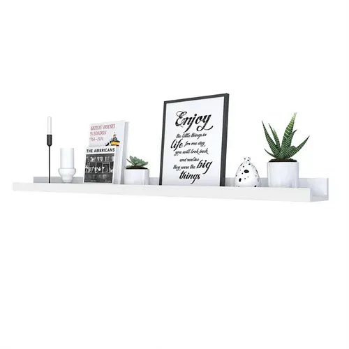 Etagère Murale 115 Cm Blanche - Blanc