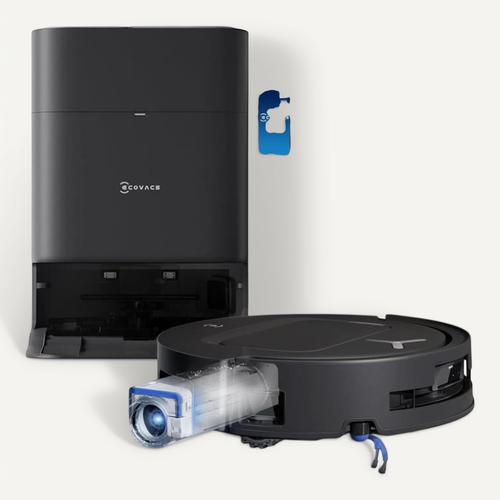 T80 Omni - Robot Aspirateur Laveur - 18 000 Pa - Nettoyage Automatique Instantané Ozmo Roller - Zer