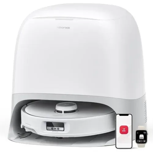 Qrevo Curv - Robot Aspirateur Laveur Avec Station Multifonction 3.0 - 18500 Pa - Systeme Anti-enche