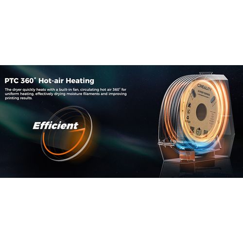 Boîte De Séchage De Filament Creality Space Pi Pour Imprimante 3d, Chauffage à Air Chaud Ptc