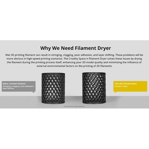 Boîte De Séchage De Filament Creality Space Pi Pour Imprimante 3d, Chauffage à Air Chaud Ptc