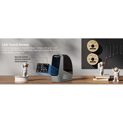 Boîte De Séchage De Filament Creality Space Pi Pour Imprimante 3d, Chauffage à Air Chaud Ptc