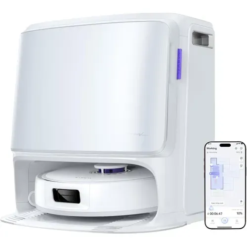 Freo Z10 - Robot Aspirateur Et Laveur Avec Système Anti-enchevetrement - 15000 Pa - Base Autonome