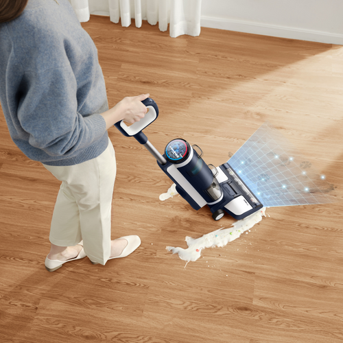 Nettoyeur de sol Floor One S3 Extreme - Eau et poussière - Bleu Et Blanc