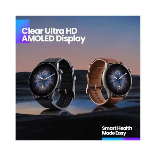 Gtr 3 Pro Montre Connectée Infinite Black - Version Europe