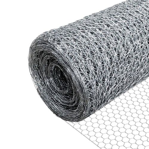Grillage à Poule Avec Fils 25mm En Acier Galvanise 1x25m
