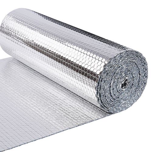 Isolant Thermique à Bulle Double Couche Aluminium Radiateur Reflecteur 0.6x20m
