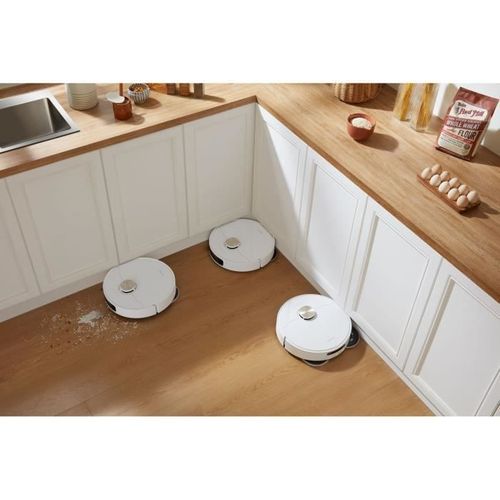 Robot Aspirateur Laveur Avec Station De Nettoyage Automatique - Puissance 7000 Pa